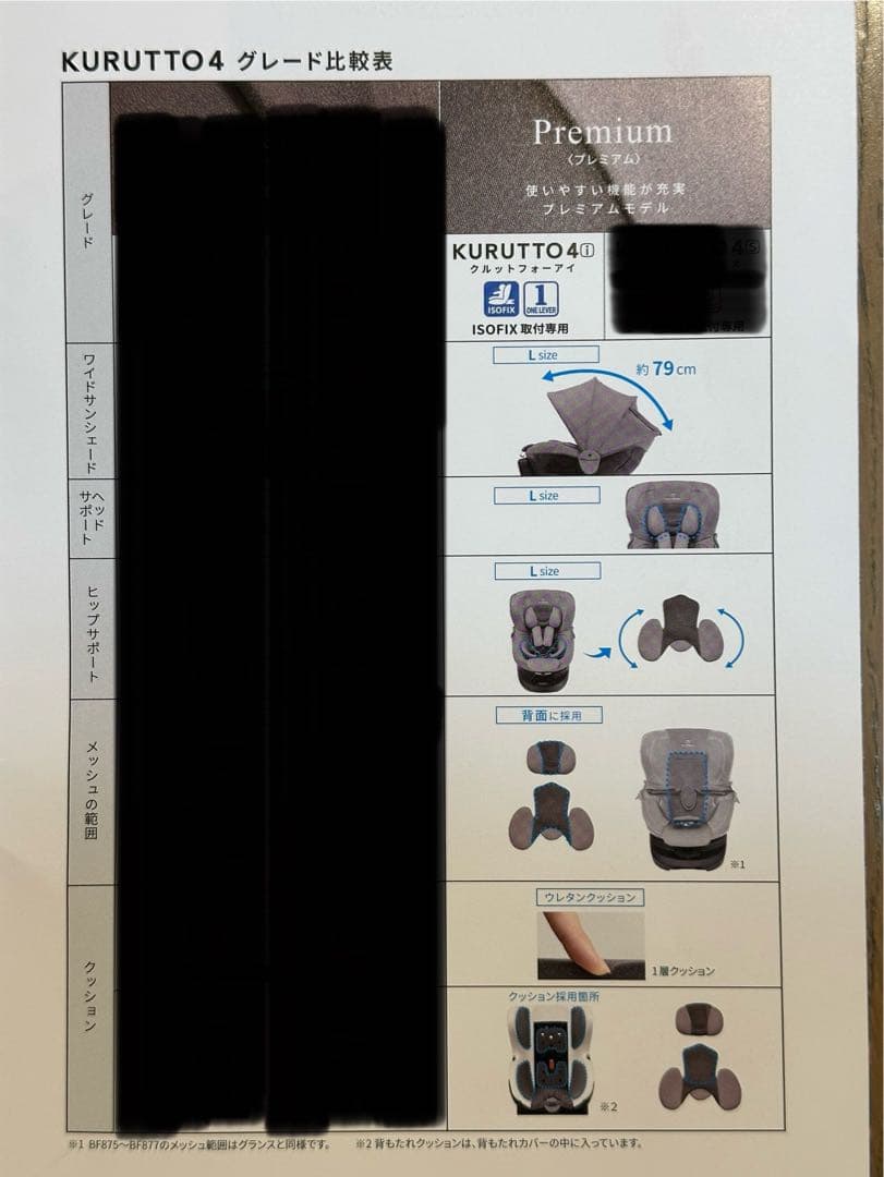 メイクエールベベ クルット4iプレミアム KURUTTO4i BF867