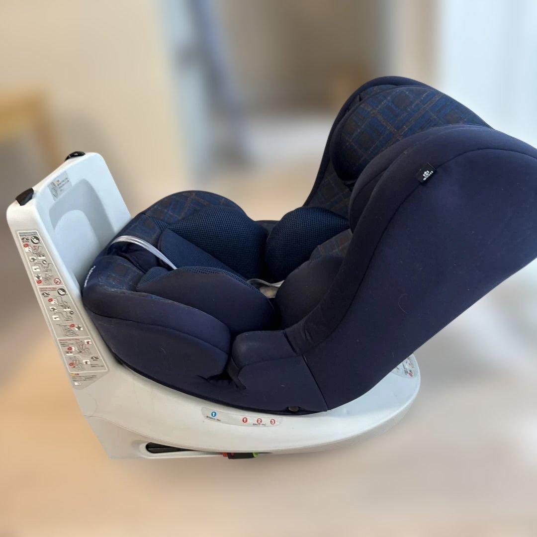 【希少】西松屋 チャイルドシート 回転式 アイターン fix ロングISOFIX