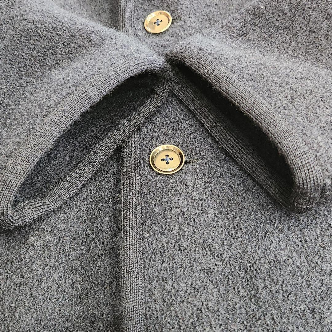 パパス❣️チロリアンジャケット　L　ウール100%　ネイビー　メンズ