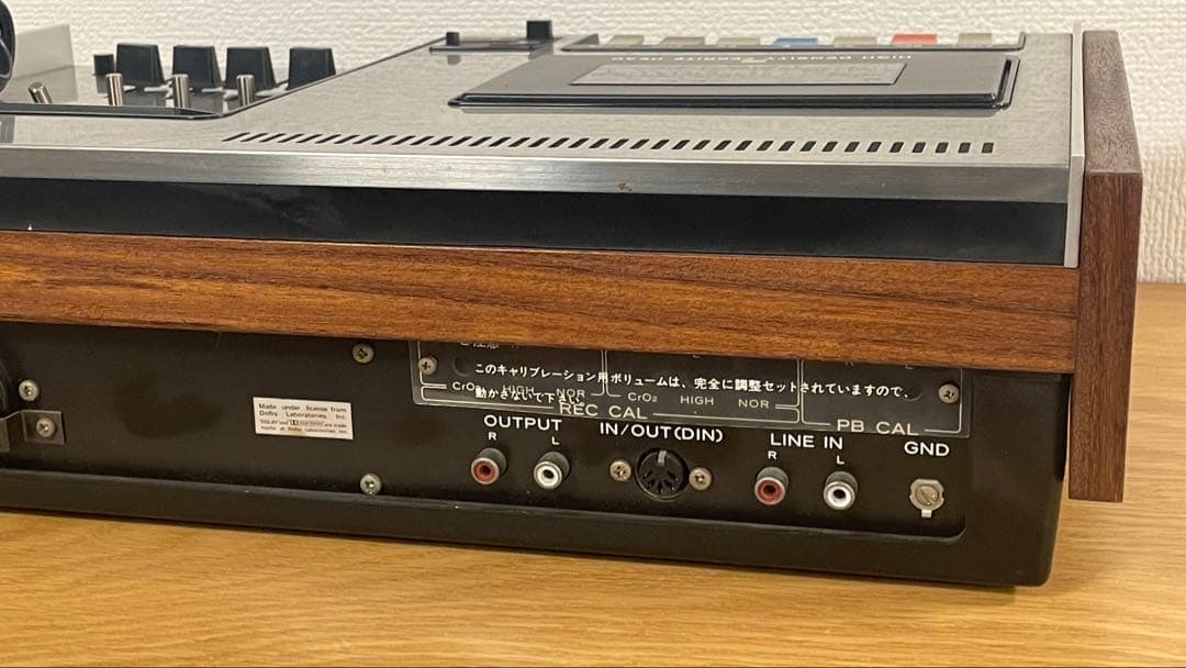 【音出•録音確認済】TEAC A-360 カセットデッキ