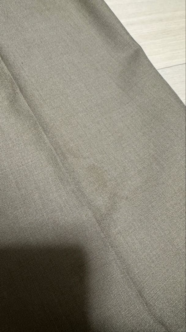 AURALEE BLUEFACED WOOLパンツ