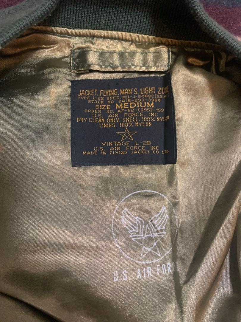 90s Flying Jacket Co. L-2B フライトジャケット