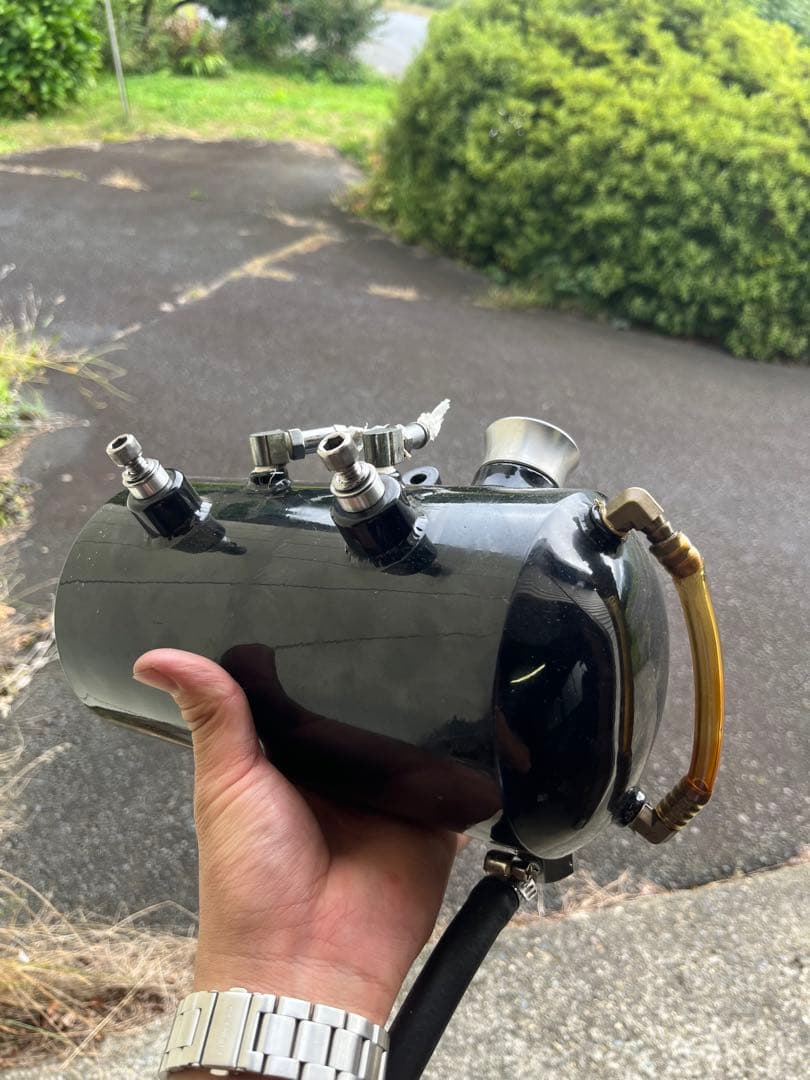 ハーレーオイルタンク