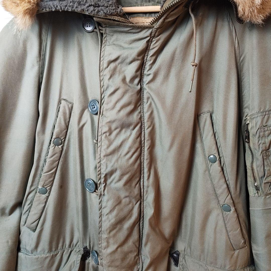 60s 1969年製 ヴィンテージ米軍 N-3B コヨーテファー