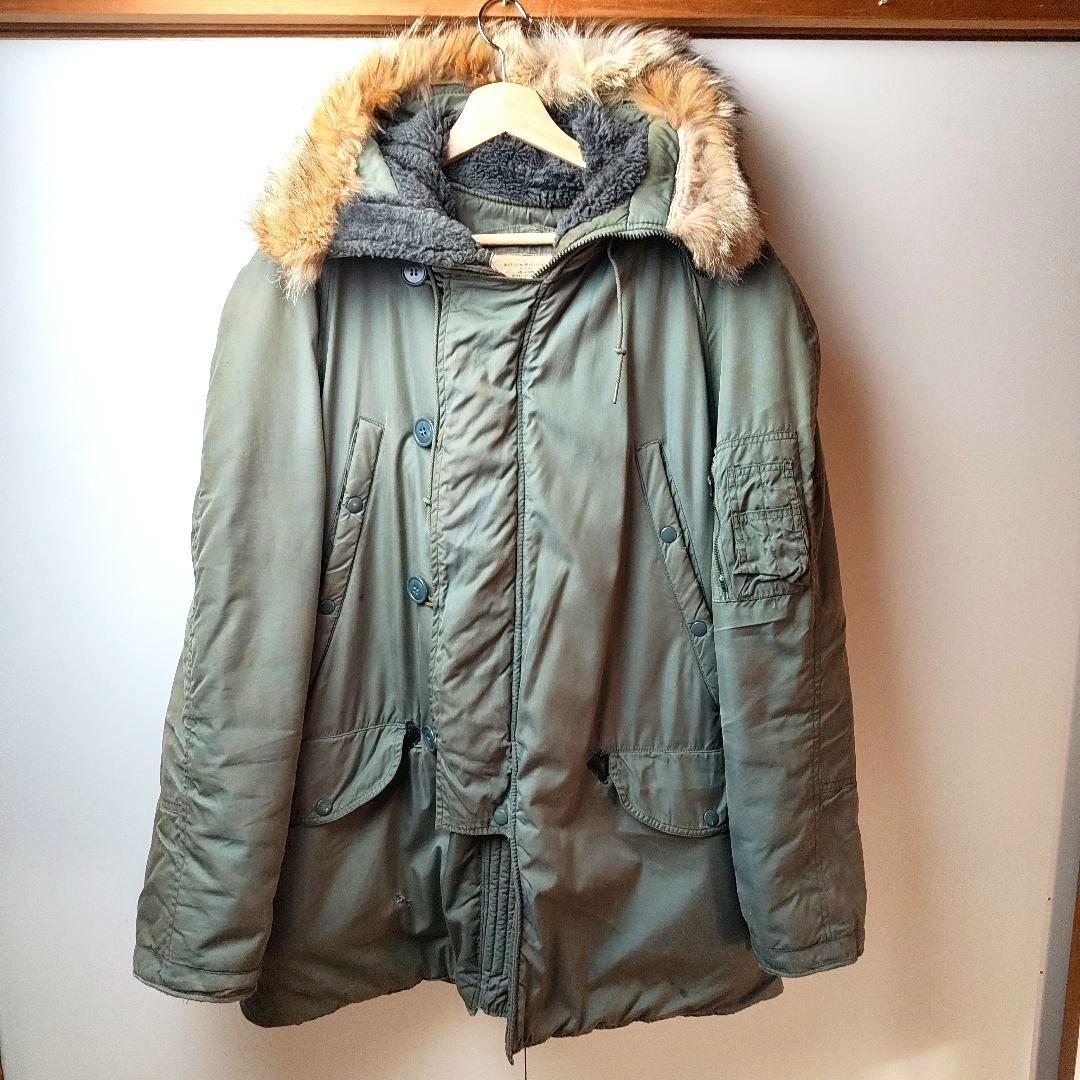 60s 1969年製 ヴィンテージ米軍 N-3B コヨーテファー