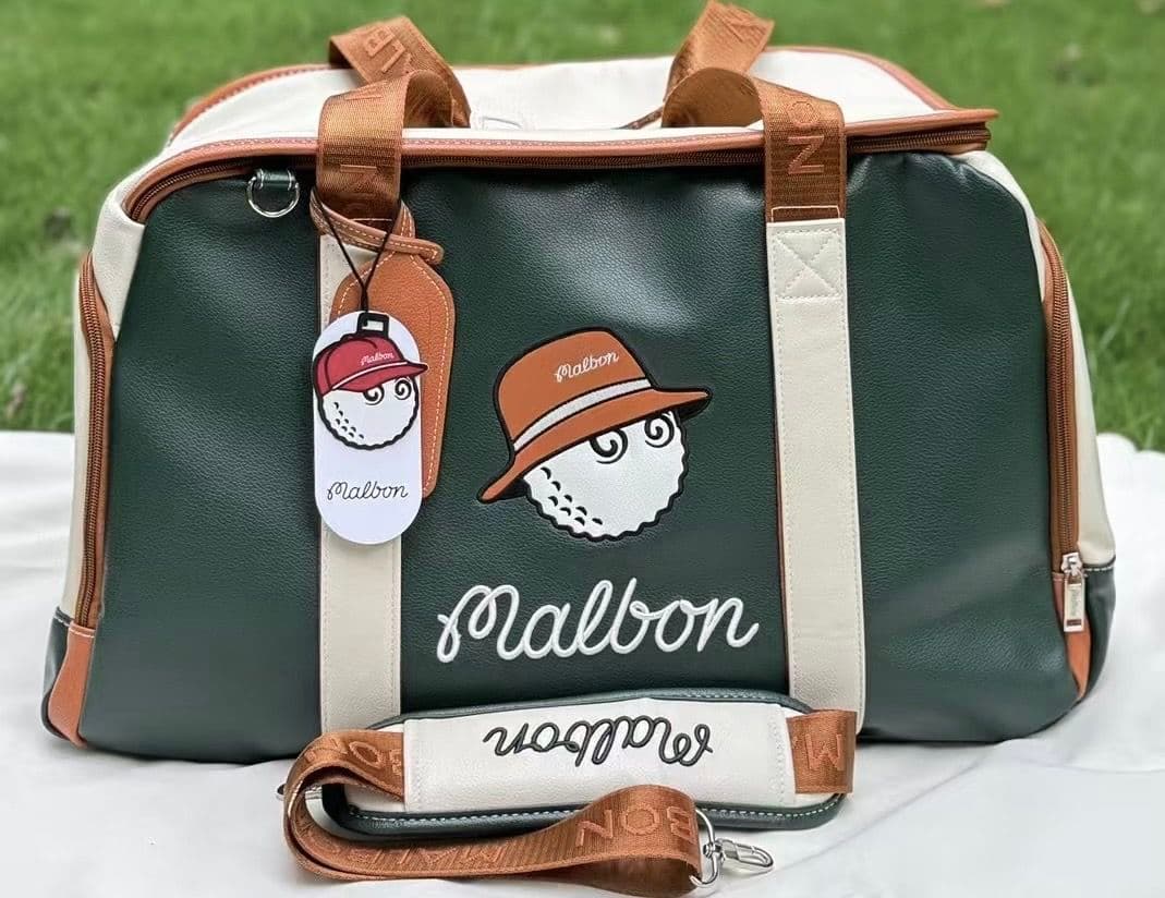 2枚セット専用出品●即発送2色展開●マルボンゴルフボストンバッググリーン