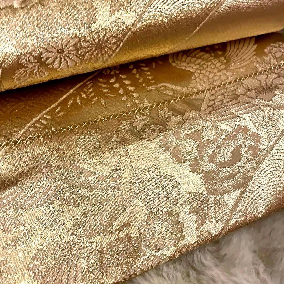 24金箔ふくれ織新品未使用帯2枚セット