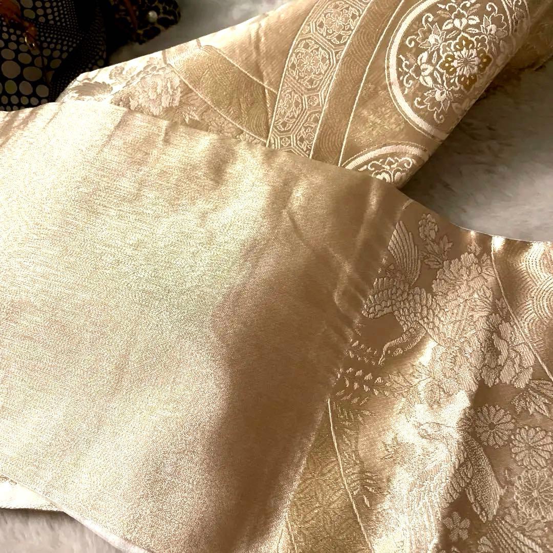 24金箔ふくれ織新品未使用帯2枚セット