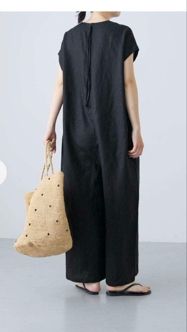 ひさよサマ専用 かぐれ「2サイズ展開」リネンオールインワン