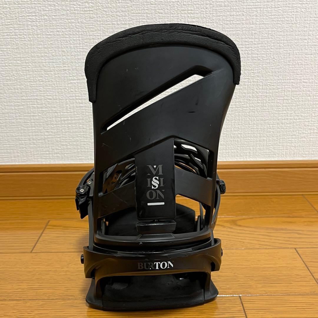 【お得】BURTON MISSION M-Lサイズスノーボードビンディング