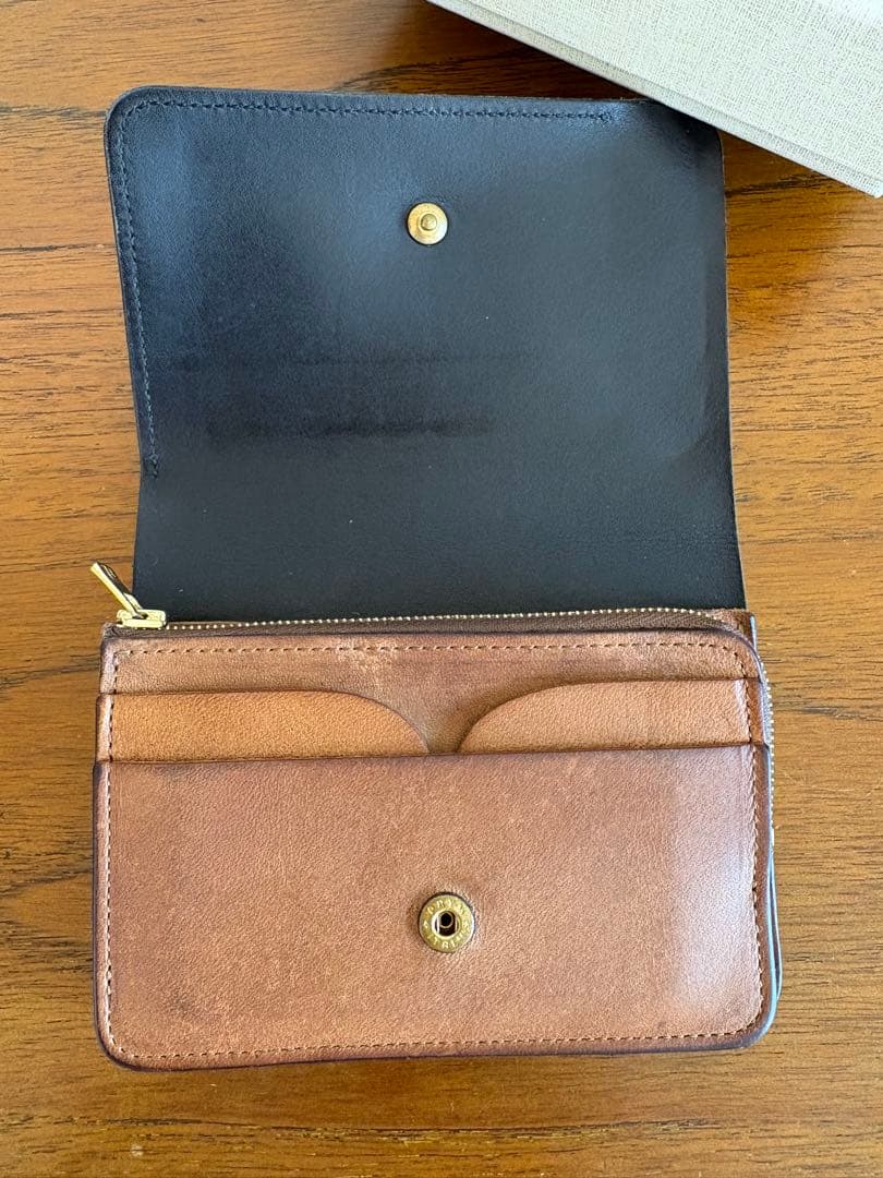 forme フォルメ Short Wallet ショートウォレット black