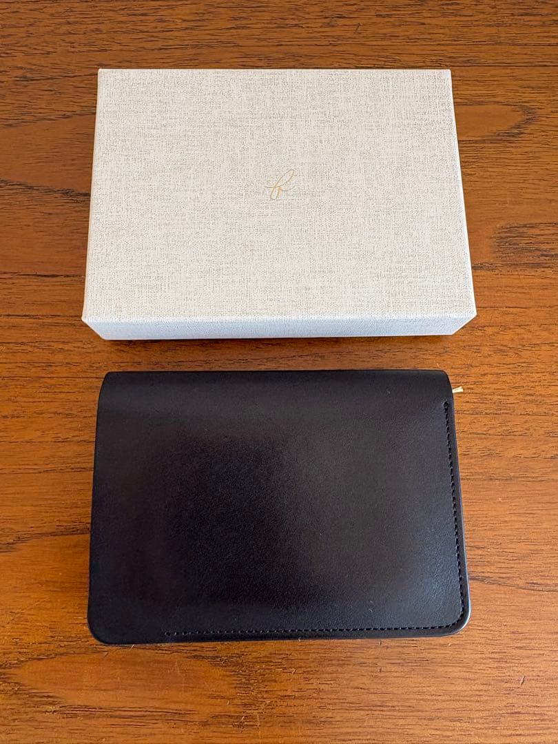 forme フォルメ Short Wallet ショートウォレット black