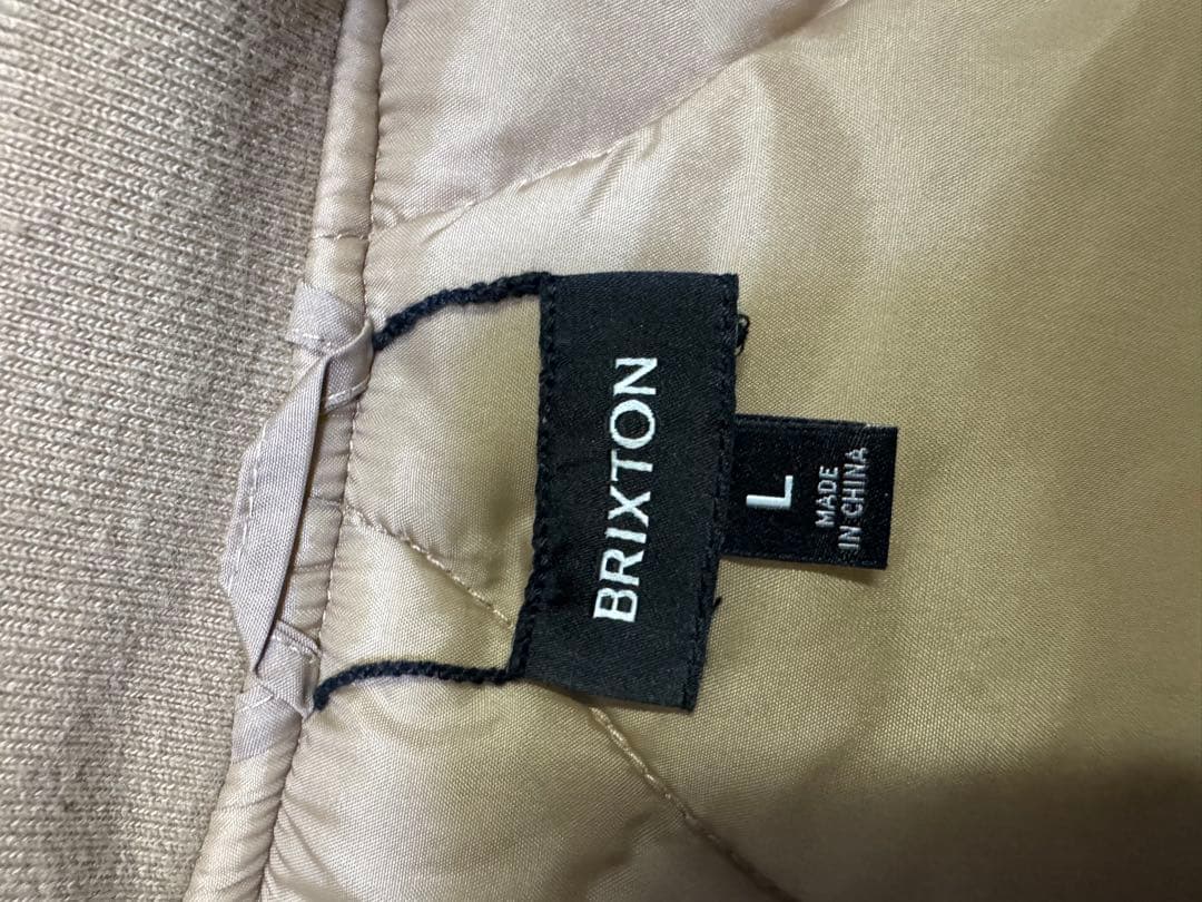 Brixton ブリクストン リバーシブル ベスト L ベージュ