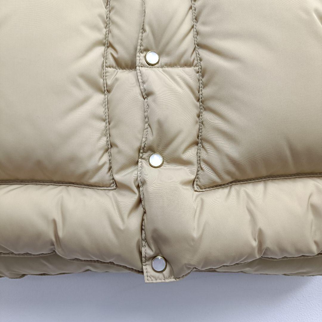 ★極美品★ ロッキーマウンテンフェザーベッド ダウンベスト ベージュ 40サイズ