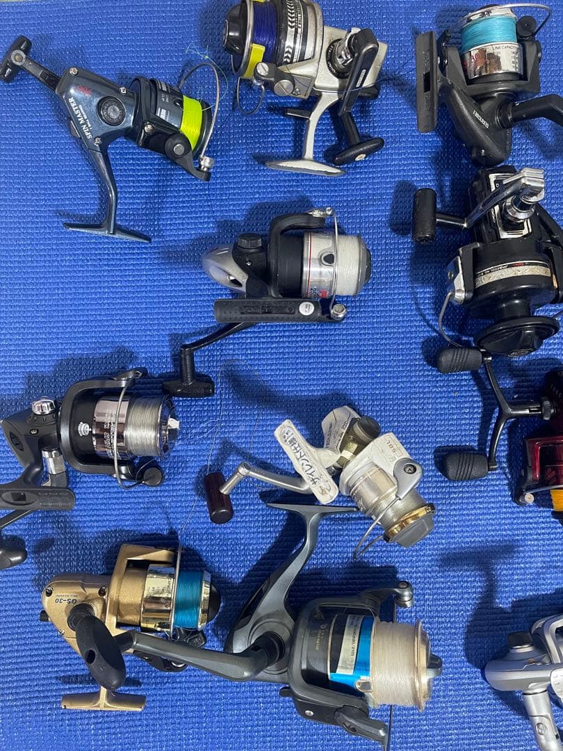 スピニングリール多数セット31個　ジャンク