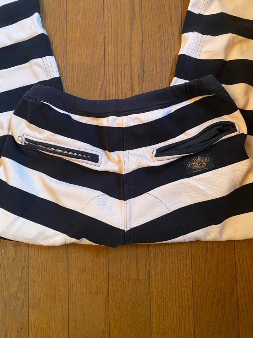 ウエストライド　ボーダーパンツ