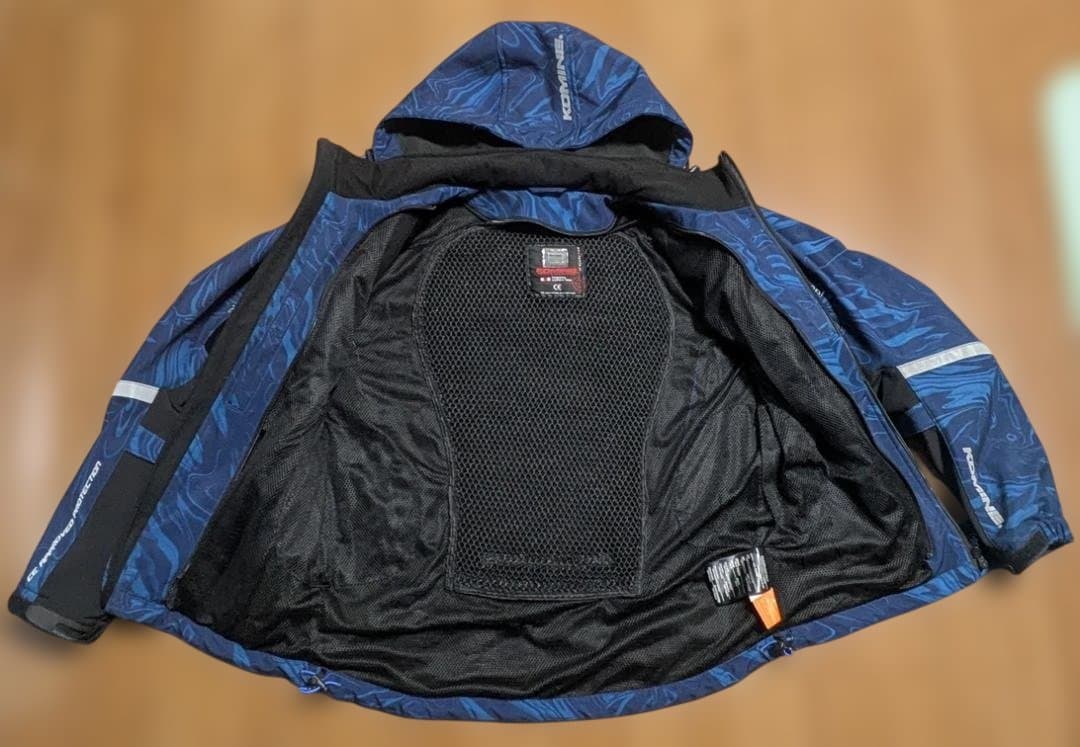 コミネ　JK-579 プロテクトソフトシェルウインターパーカ　Lサイズ