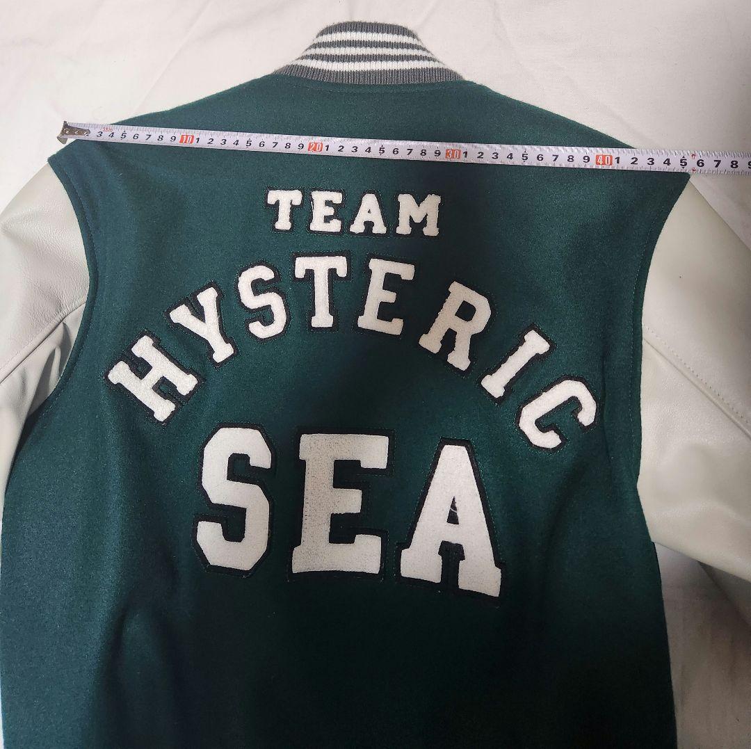 HYSTERIC GLAMOUR × WIND AND SEAスタジャン　M相当