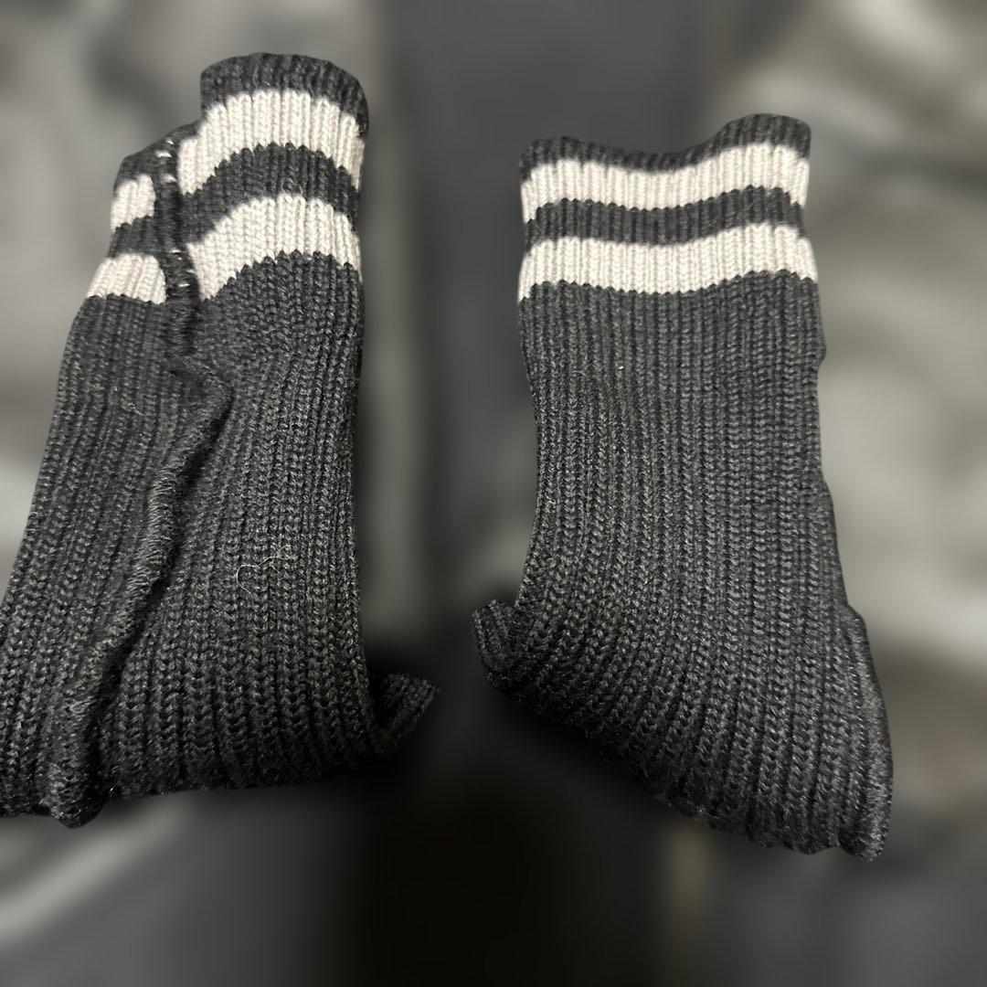 SKOOKUM スクーカム 袖革スタジャン ブラック 36