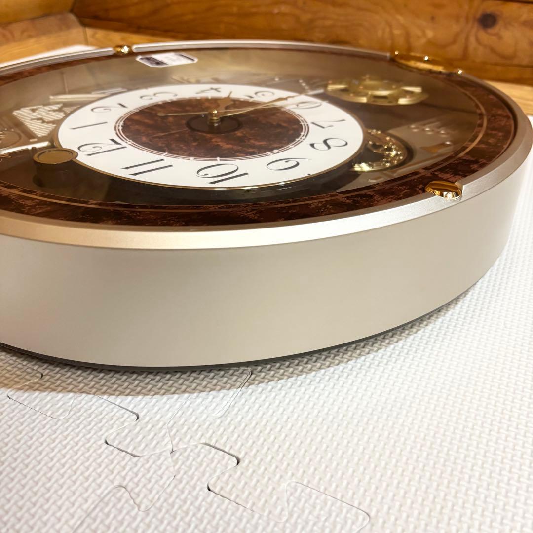 【美品】SEIKO セイコー RE568B ウェーブシンフォニー 掛時計