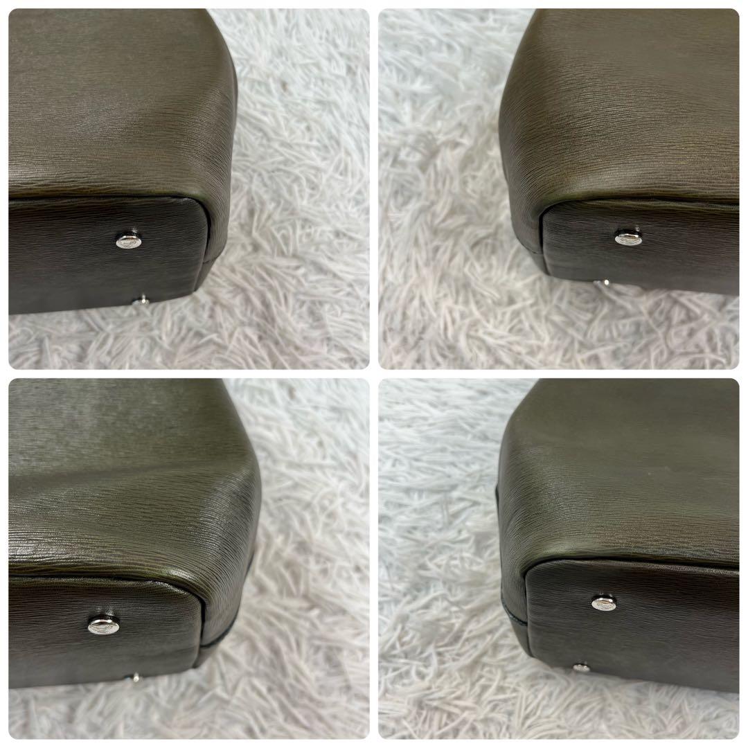 Vivienne Westwood 2way ショルダーバッグ レザー カーキ