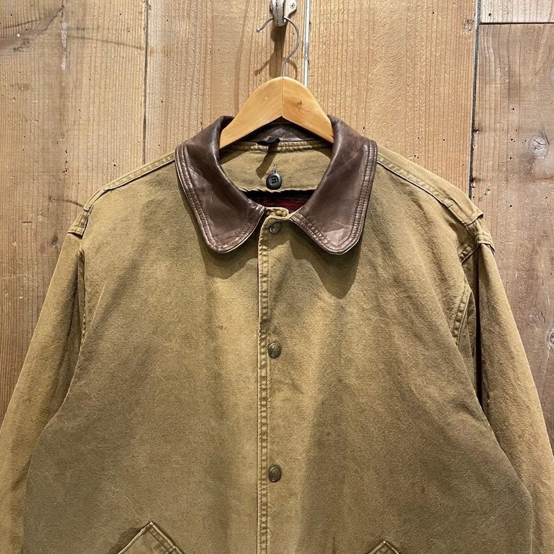 【M】90s USA製 ウールリッチ ライナー付き カバーオール ジャケット