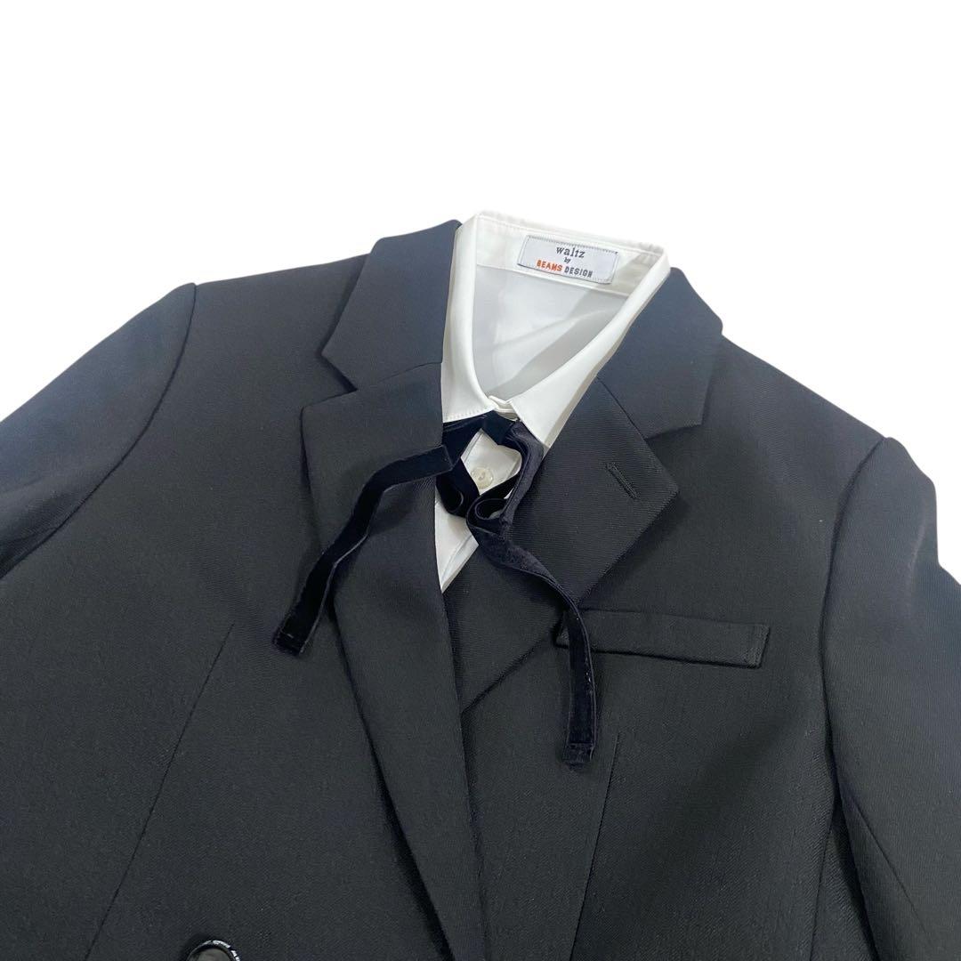 極美品✨ビームス デザイン セレモニースーツ ジャケット パンツ ブラウス 4点