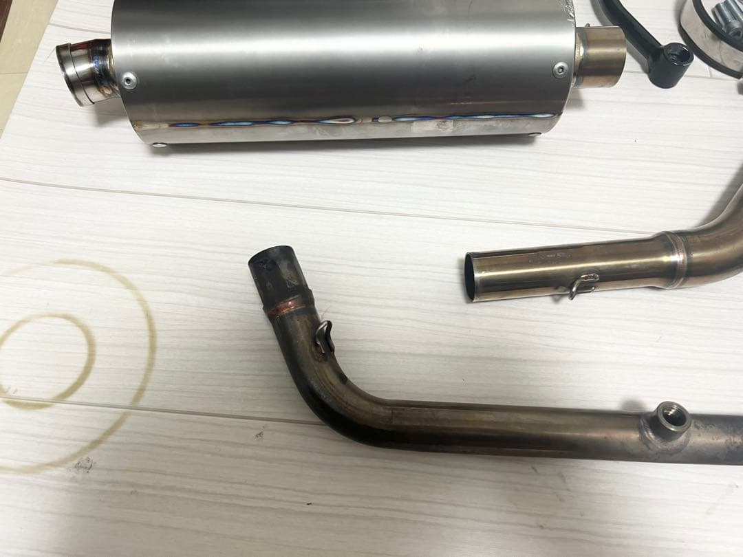 シグナスグリファス　ガレージバルマフラー レース用