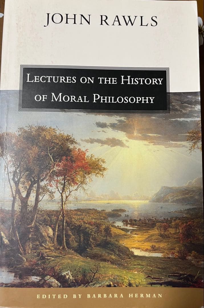 洋書 Lectures on the History of Moral Philoso