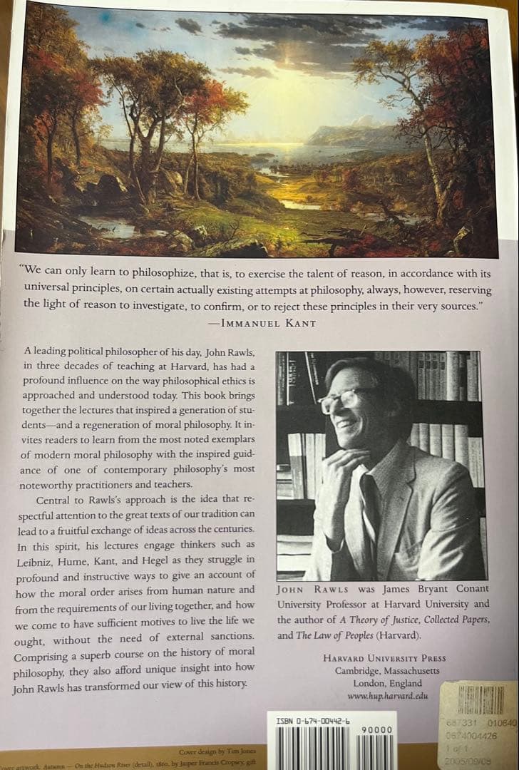 洋書 Lectures on the History of Moral Philoso