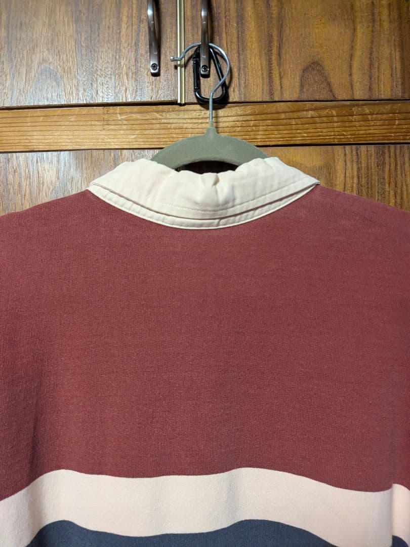 エルエルビーン　ラグビーシャツxl