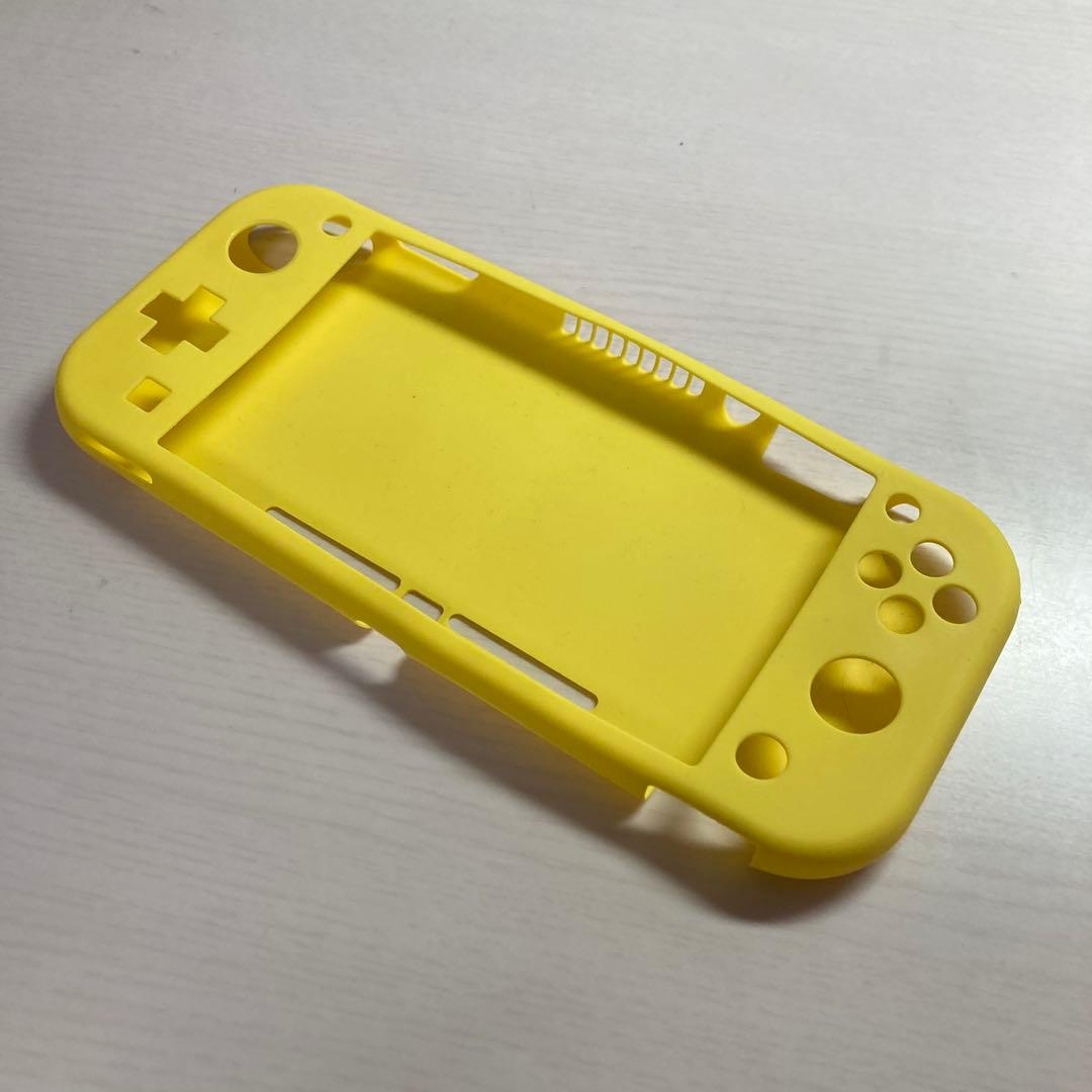 Nintendo Switch lite 本体　イエロー　カバー　ケース　セット