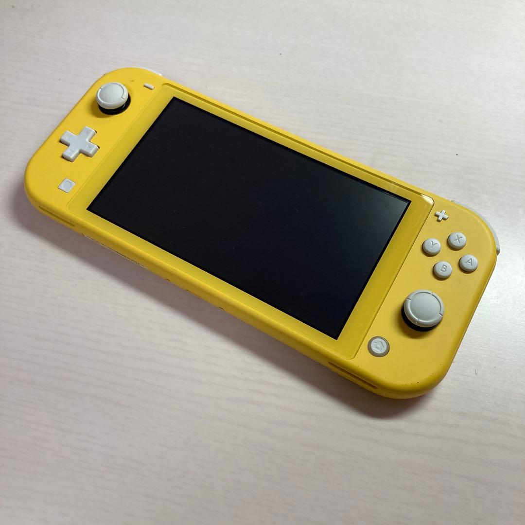 Nintendo Switch lite 本体　イエロー　カバー　ケース　セット
