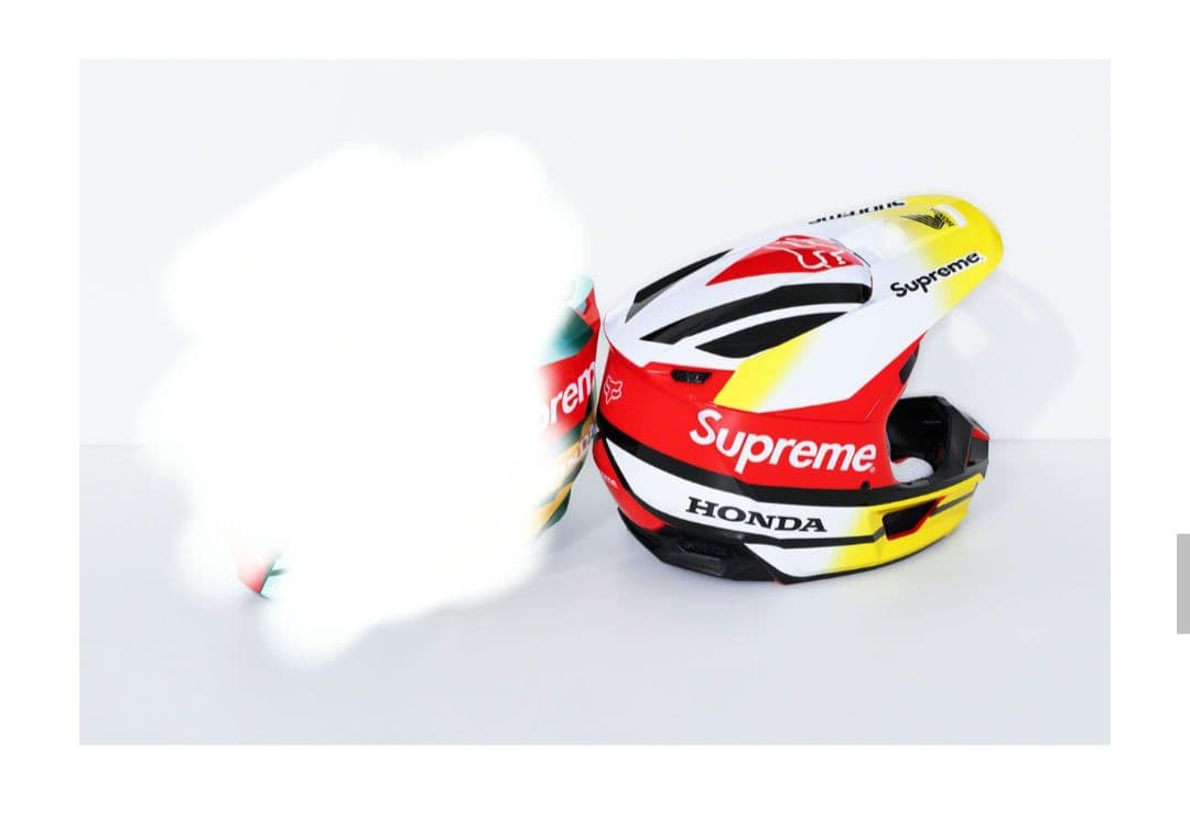 新品　Supreme HONDA　ヘルメットＬ Fox Racing