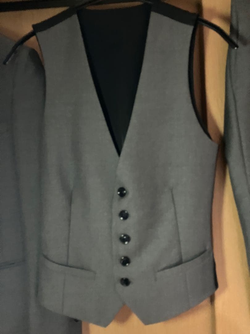 美品LITHIUM HOMME リチウムオム　３ピーススーツ　セットアップ　42