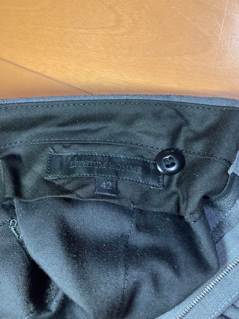 美品LITHIUM HOMME リチウムオム　３ピーススーツ　セットアップ　42