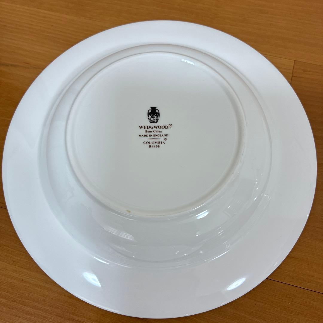 ウェッジウッド コロンビアセージグリーン スープ皿 黒壷　6枚まとめ売り