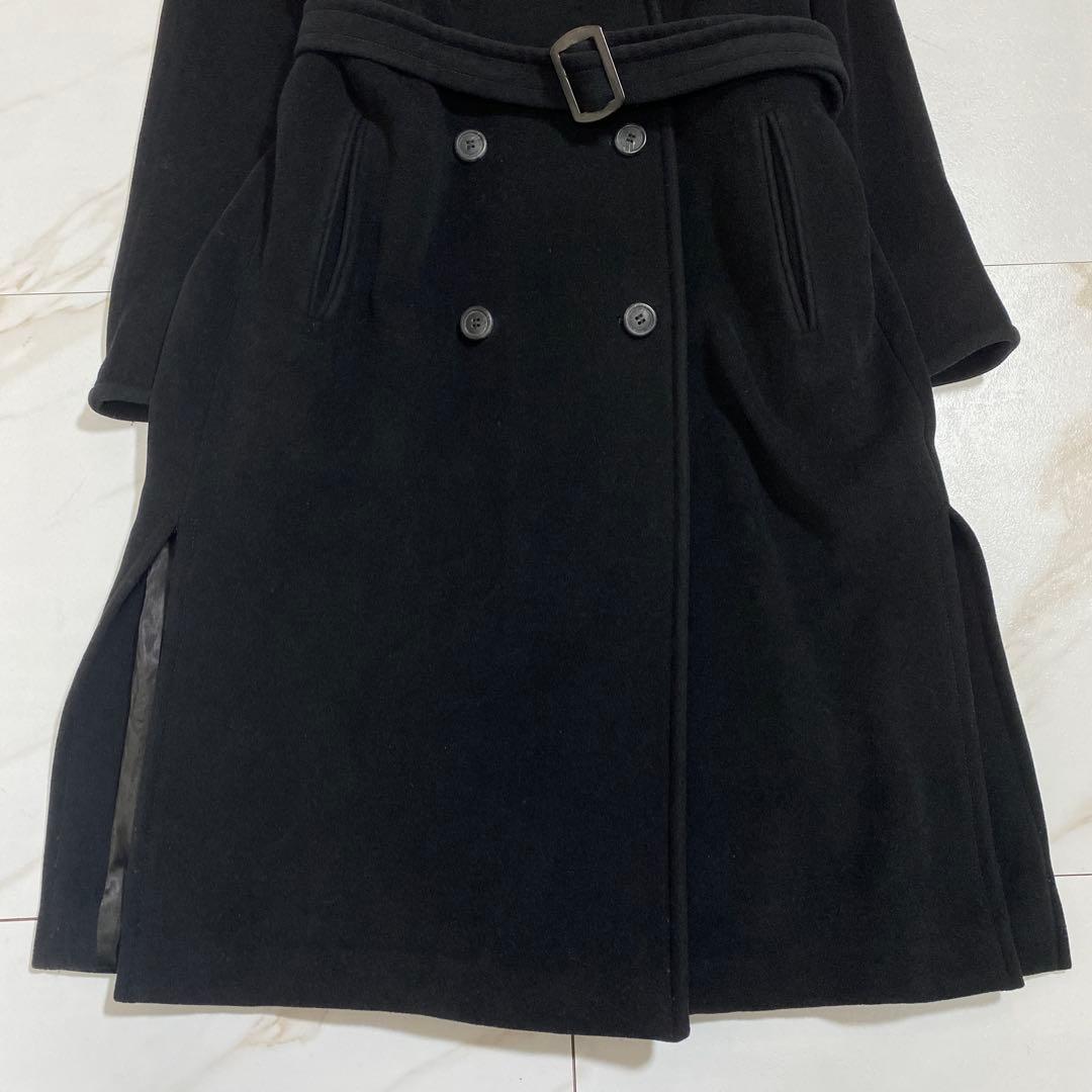 希少♡マックスマーラマレーラ アンゴラ マニュエラ ベルデッドダブルロングコート