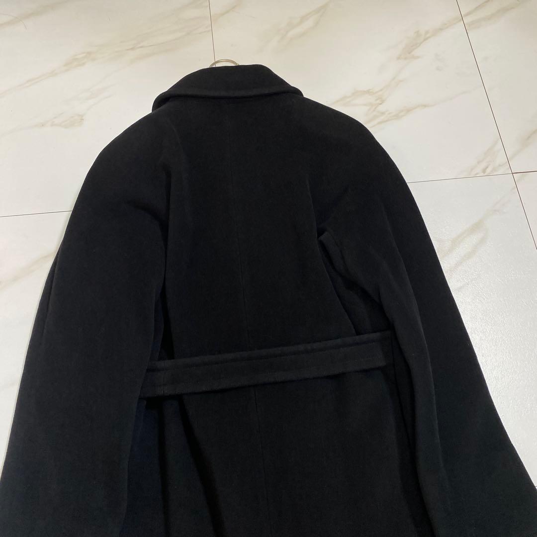 希少♡マックスマーラマレーラ アンゴラ マニュエラ ベルデッドダブルロングコート