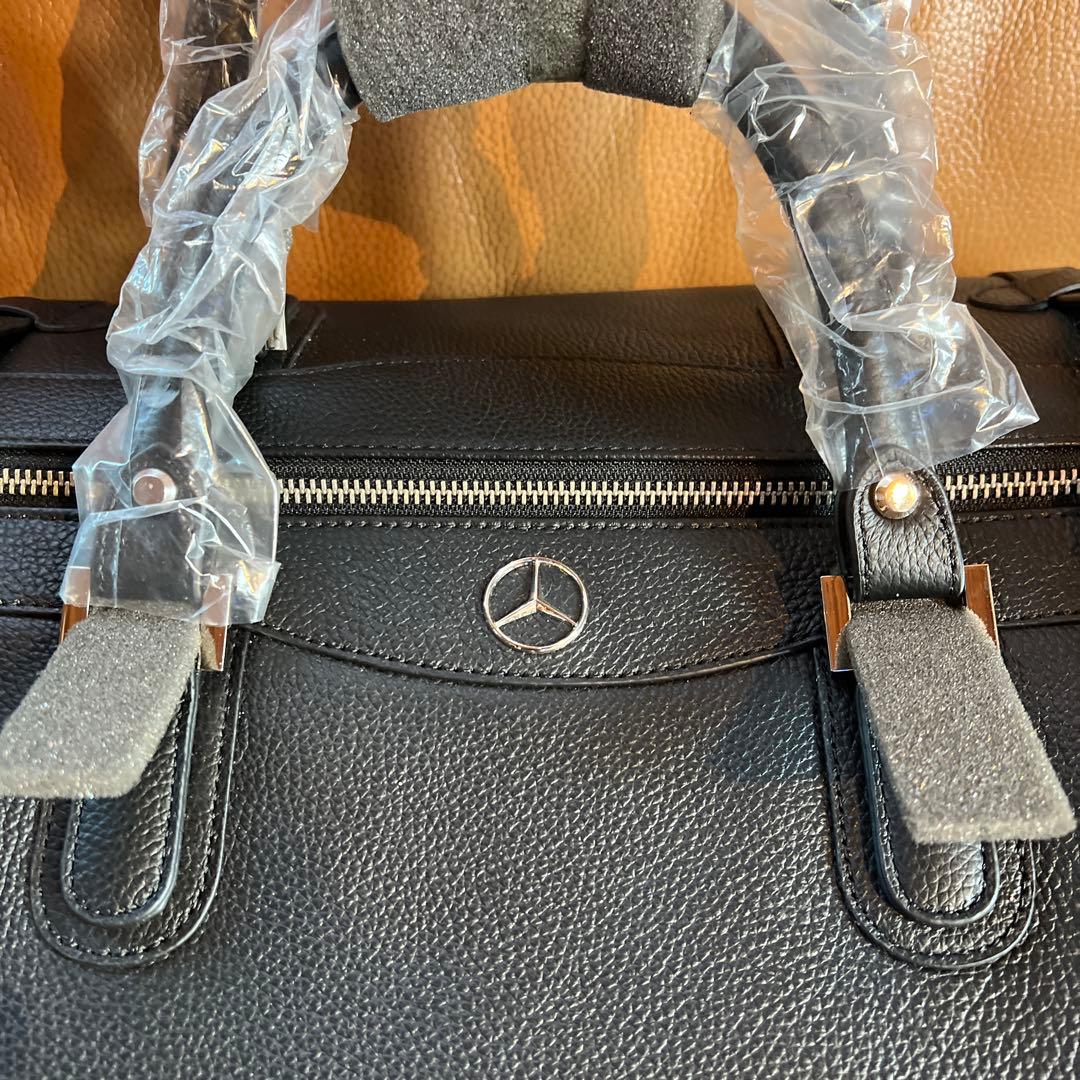 [未使用]メルセデスベンツ　ゴールドファイル　限定コラボ商品　ボストンバッグ