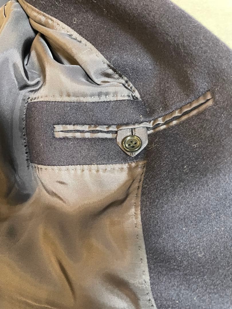 theory luxe チェスターコート ネイビー　038