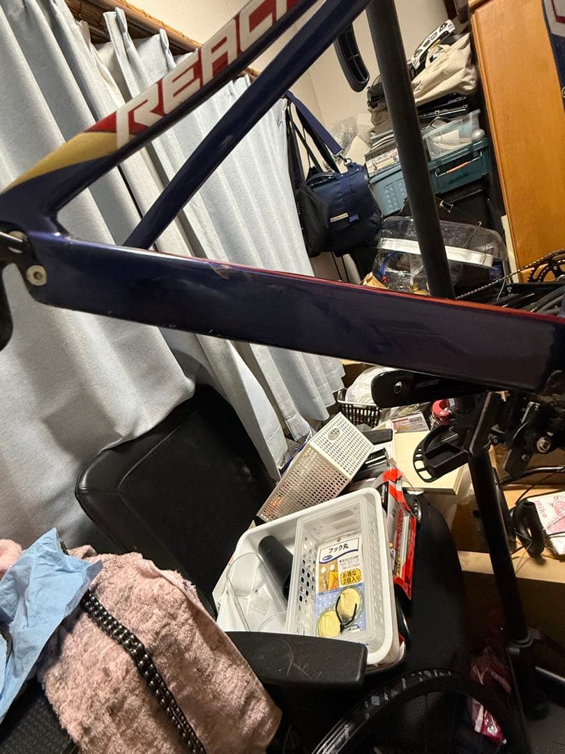 ロードバイクフレーム　ジャンク品　リアクト4000