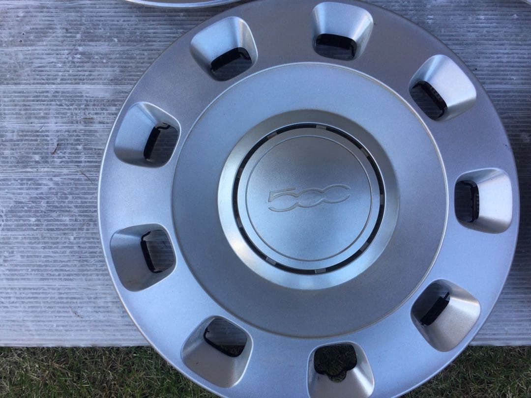 フィアット500 14インチ ホイールカバー 4枚セット