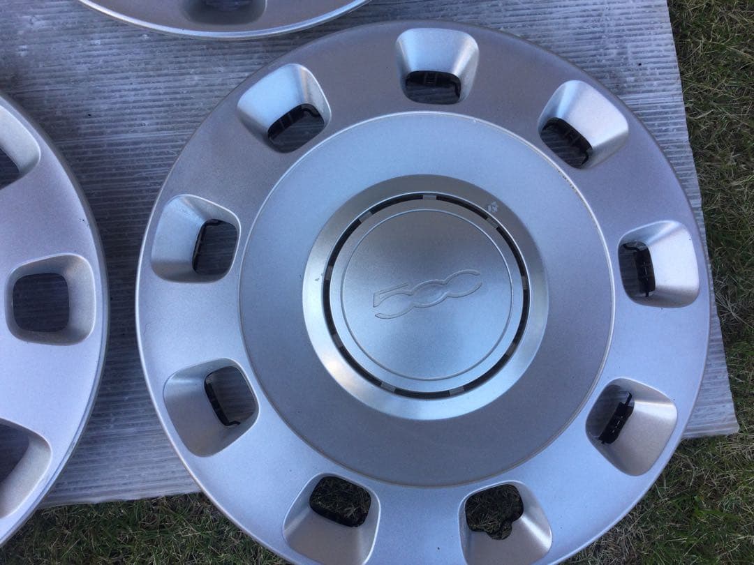 フィアット500 14インチ ホイールカバー 4枚セット