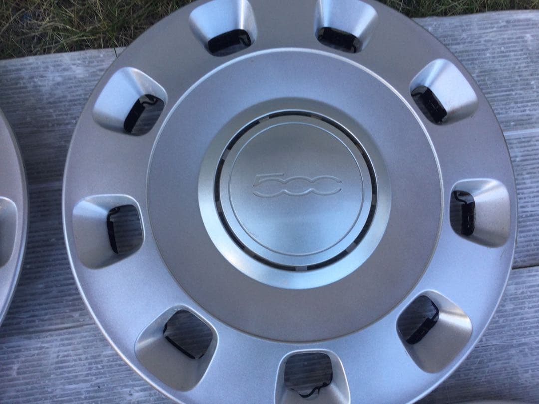 フィアット500 14インチ ホイールカバー 4枚セット