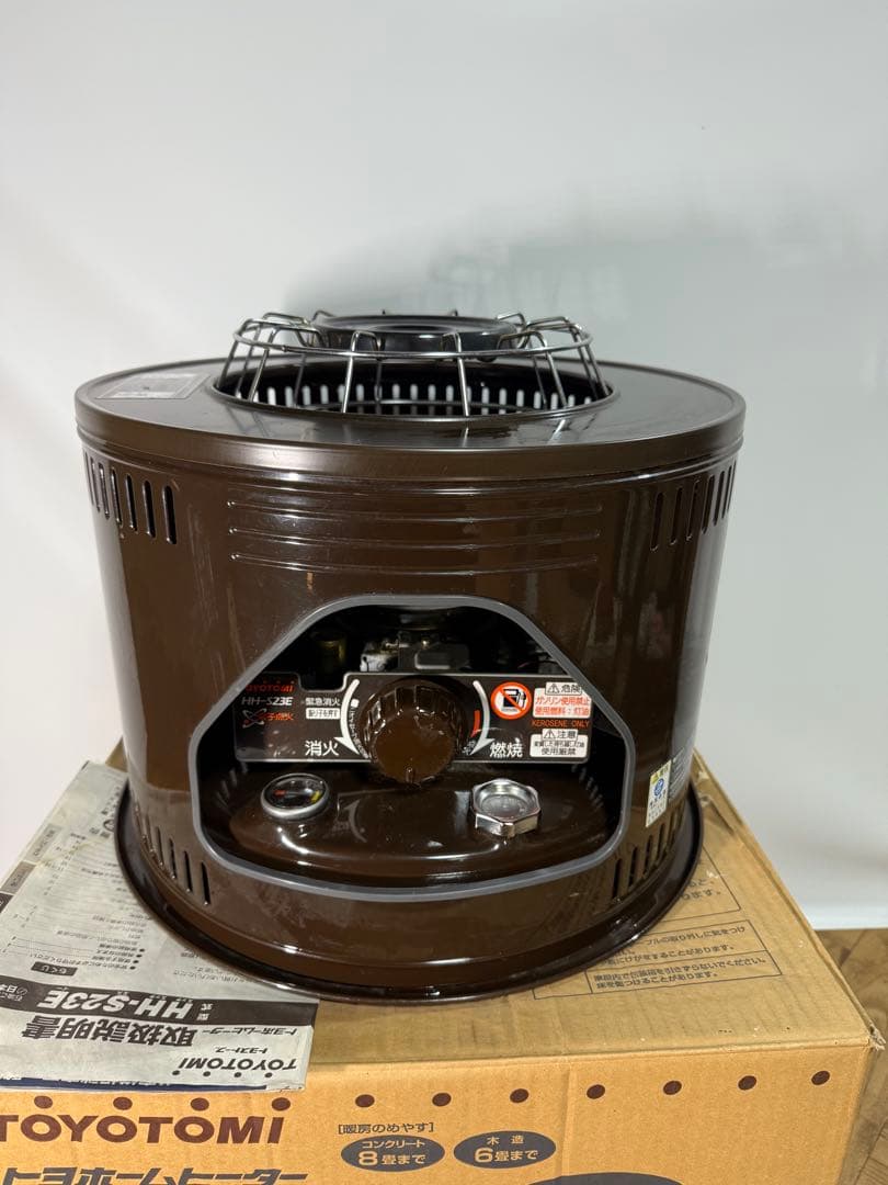 ◆動作品◆暖房器具◆トヨトミ◆石油こんろ◆HH-S23E◆石油ストーブ◆火鉢型◆