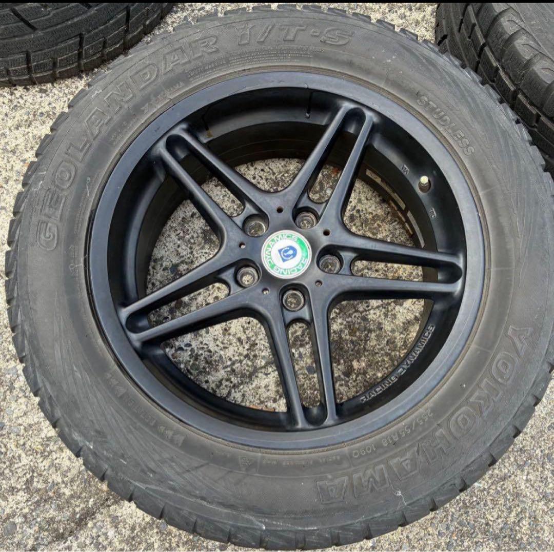 Racing Dynamics マットブラック18インチPCD120 4本