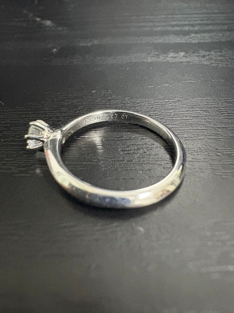 Tiffany & Co. 一粒ダイヤモンドリング