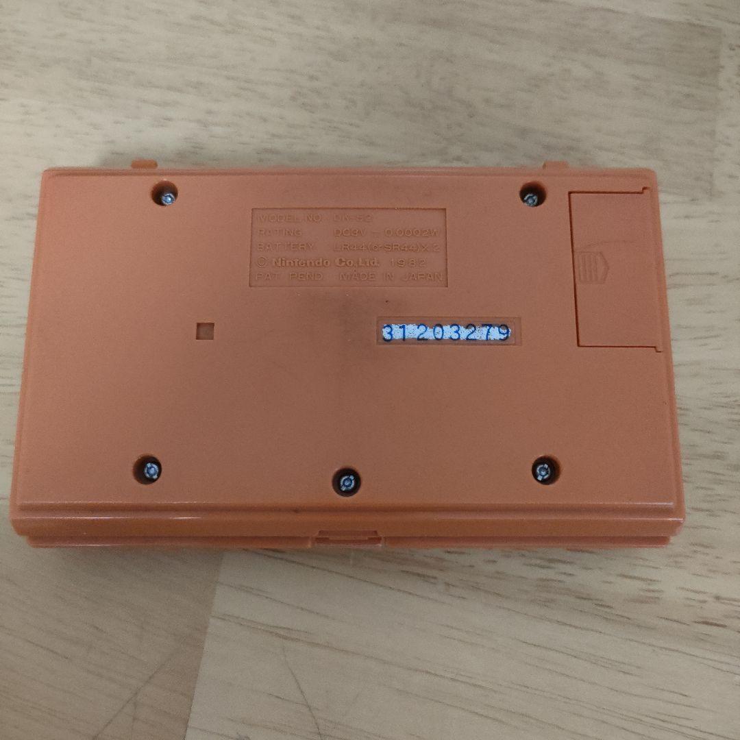 ゲームアンドウォッチドンキーコング任天堂Nintendoニンテンドー　メンテ済み