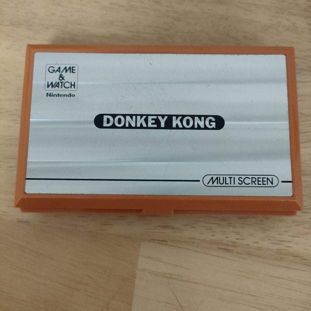 ゲームアンドウォッチドンキーコング任天堂Nintendoニンテンドー　メンテ済み